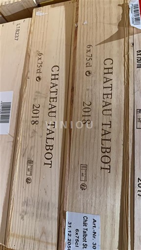 Bordeaux Saint-Julien Château Talbot 100 2018