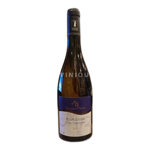 Vin Blanc sec Domaine Mazille 2023 France Bourgogne Bourgogne-côte-chalonnaise AOC