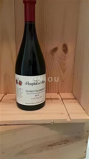 Vin Rouge sec Cuvée Eudes III Vigne de l'Hospital de Dijon 2019 France Bourgogne Gevrey-chambertin AOC