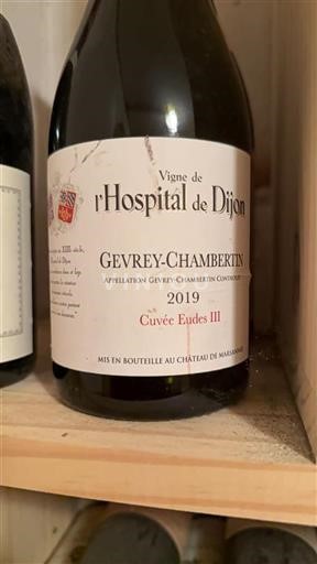Burgundija Gevrey-chambertin Vigne de l'Hospital de Dijon Eudes III 2019