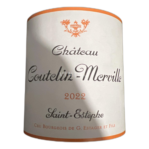 Bordeaux Saint-Estèphe Chateau Coutelin-Merville 2022