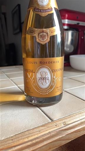 Champaña Champán Louis Roederer Cristal 2002
