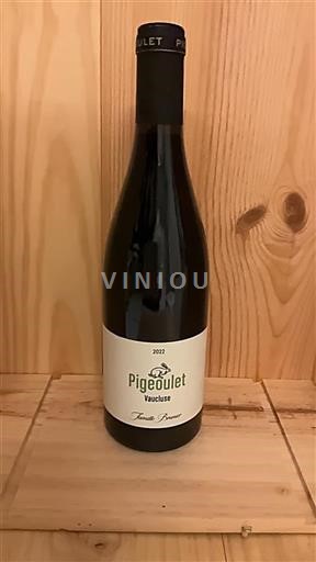 Vin Rouge sec Le Pigeoulet Famille Brunier 2022 France Provence, basse vallée du Rhône, Corse Vaucluse IGP