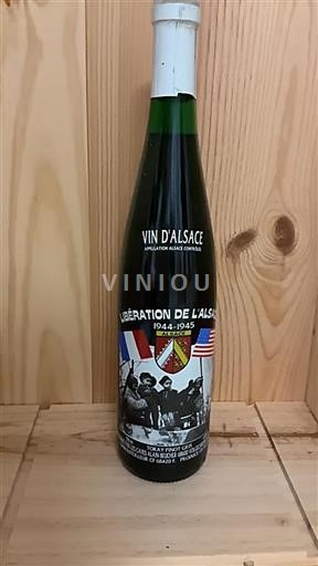 Alsace Les Caves Alain Belicher Libération de l’Alsace 1944-1945 Không niên vụ