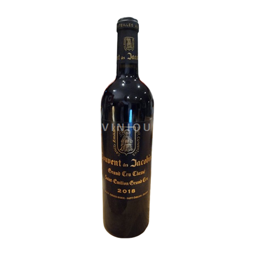 Bordeaux Saint-Émilion Grand Cru Couvent des Jacobins 2018
