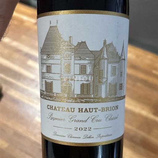 Bordeaux Pessac-Léognan Grand Cru Haut-Brion 2022