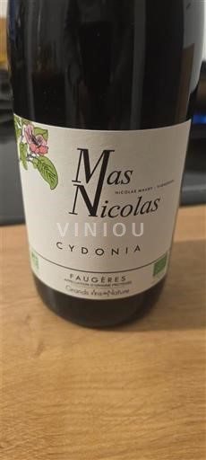 Languedoc Faugères Mas Nicolas Cydonia 2023