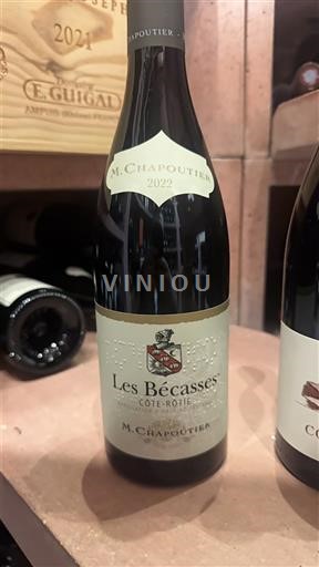 Valle del Rodano Côte-rôtie M. Chapoutier Les Bécasses 2022