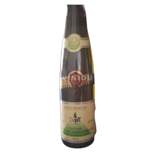 Alsácia Pinot gris Grand Cru Dopff au Moulin Grand Cru Schoenenbourg 2011