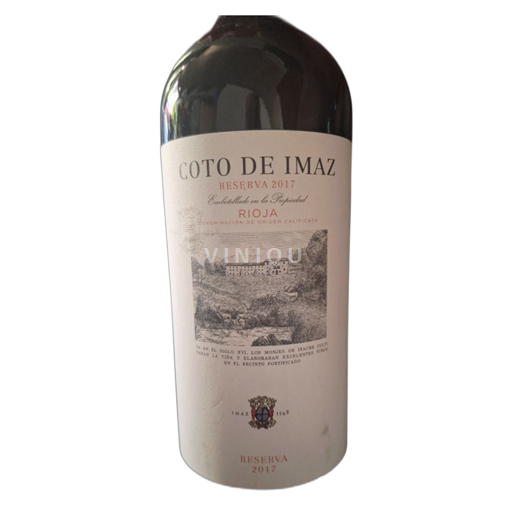 Vin Rouge sec Reserva Coto de Imaz 2017 Espagne La Rioja Rioja DO