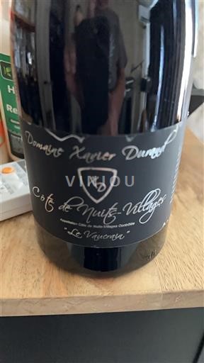 Bourgogne Côte de Nuits-Villages Domaine Xavier Durand Le Vaucrain 2022