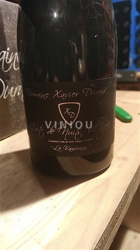 Burgundsko Côte de nuits villages Domaine Xavier Durand Le Vaucrain 2022