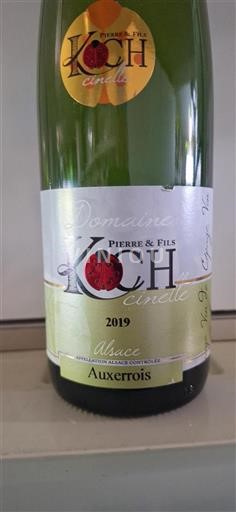 Alsacia Grand Cru Domaine KOCH Pierre & Fils Cinelle 2019