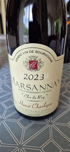 Burgundi Marsannay Hervé Charlopin Clos du Roy 2023