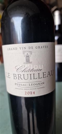 Bordéus Pessac-Léognan Château Le Bruilleau 2014