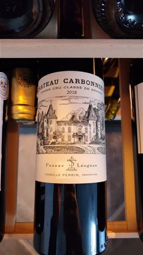 Bordeaux Pessac-Léognan Grand Cru Château Carbonnieux 2018