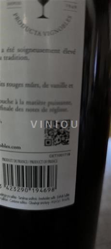 Bordeaux Médoc Producta Vignobles Không niên vụ