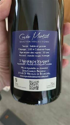 Thung lũng sông Loire Saint-Nicolas-De-Bourgueil Jean-Charles Bruneau Martial 2022