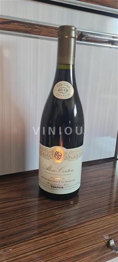Vin Rouge sec Domaine Chapuis 2018 France Bourgogne Aloxe-Corton AOC