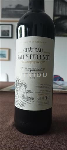 Bordeaux Côtes-de-Bordeaux Château Raluy Perrinot 2023