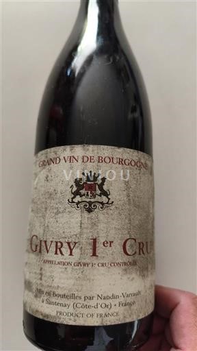 Burgundija Ni doloceno Premier Cru Naudin-Varrault Neleten.