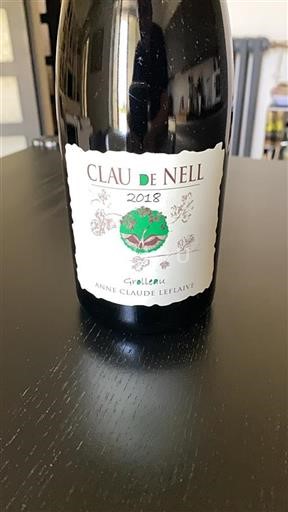 Thung lũng sông Loire Không được chỉ định Clau de Nell Grolleau 2018
