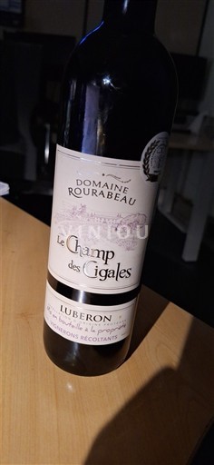 Thung lũng Rhône Luberon Domaine Rourabeau Le Champ des Cigales 2021