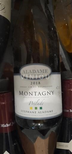 Borgonha Montagny Stéphane Aladame Prélude 2018