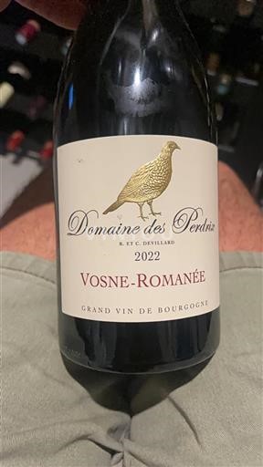 Bourgondië Vosne-Romanée Domaine des Perdrix 2022
