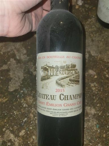 Bordeaux Saint-Émilion Grand Cru Grand Cru Château Champion 2015