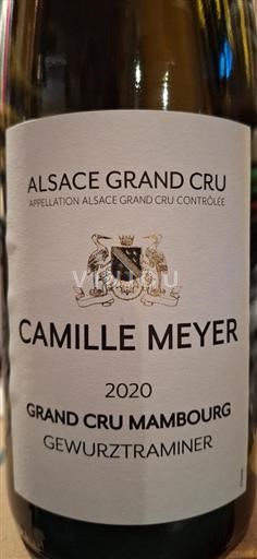 Alsace Alsace Grand Cru Grand Cru Camille Meyer Grand cru Mambourg 2020