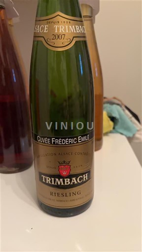 Alsace Riesling Trimbach Frédéric Émile 2007