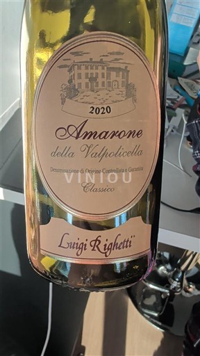 Vénétie Amarone della Valpolicella Luigi Righetti Classico 2020