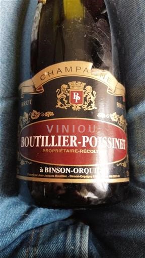 Champagne Champagner Boutillier-Poissinet Ohne Jahrgang
