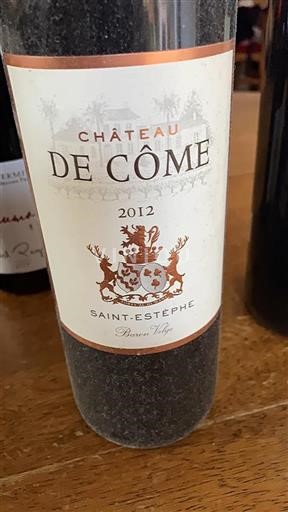 Burdeos Saint-Estèphe Château Côme 2012