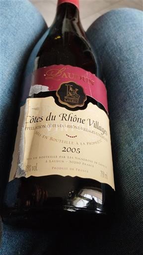 Rona dolina Côtes-du-Rhône-Villages Les Vignerons de Laudun 2005