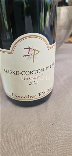 Borgoña Aloxe-Corton Premier Cru Domaine Petitot La Coutière 2021