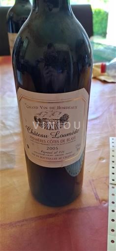 Bordeaux Ospecificerad Château Loumède 2005