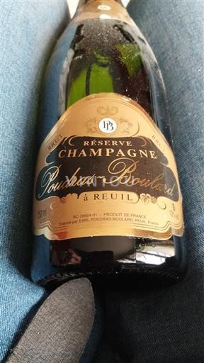 Champaña Champán Poudras-Boulard Réserve Sin añada