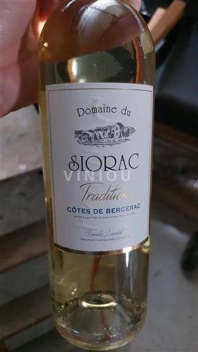 Southwest Côtes de Bergerac Domaine Siorac Tradition 2016