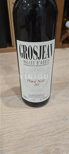 Valle d'Aosta Không được chỉ định Grosjean Pinot Noir 2022