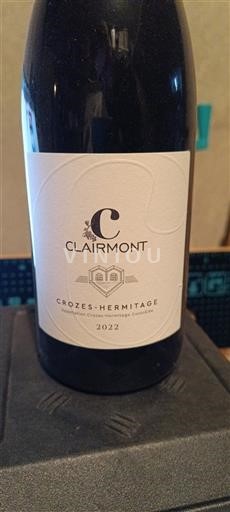 Rona dolina Crozes-hermitage Clairmont 2022