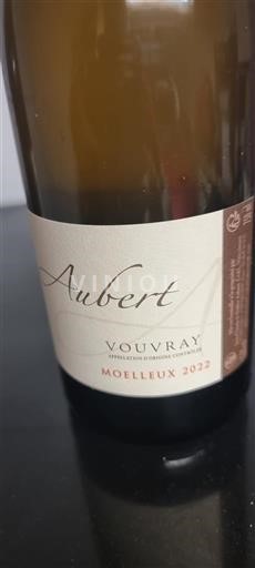Loiredalen Vouvray Aubert Moelleux 2022