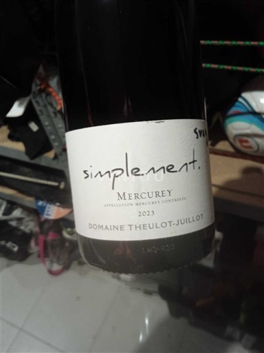 Бургундія Меркуре Domaine Theulot-Juillot Simplement 2023