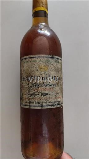 Bordeaux Sauternes Château Fargues 1989