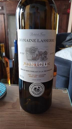 Sud-Ovest Jurançon Domaine Lasserre 2022