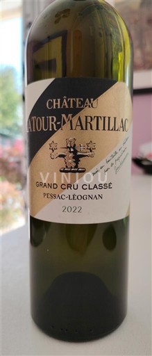 Bordeaux Pessac-Léognan Château Latour-Martillac 2022