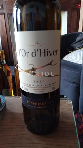 Jihozápad Jurançon Cave des Producteurs de Jurançon L'Or d'Hiver 2020