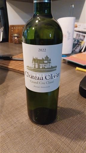 Bordeaux Pessac-Léognan Château Olivier 2022