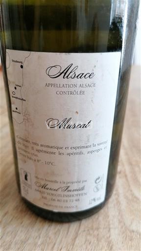 Alsace Grand Cru Marcel Immelé Muscat 2015